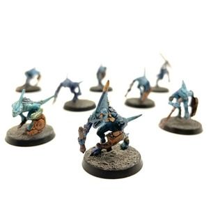 Seraphon Skinks 8 Painted Miniatures Lizardmen Lizardfolk